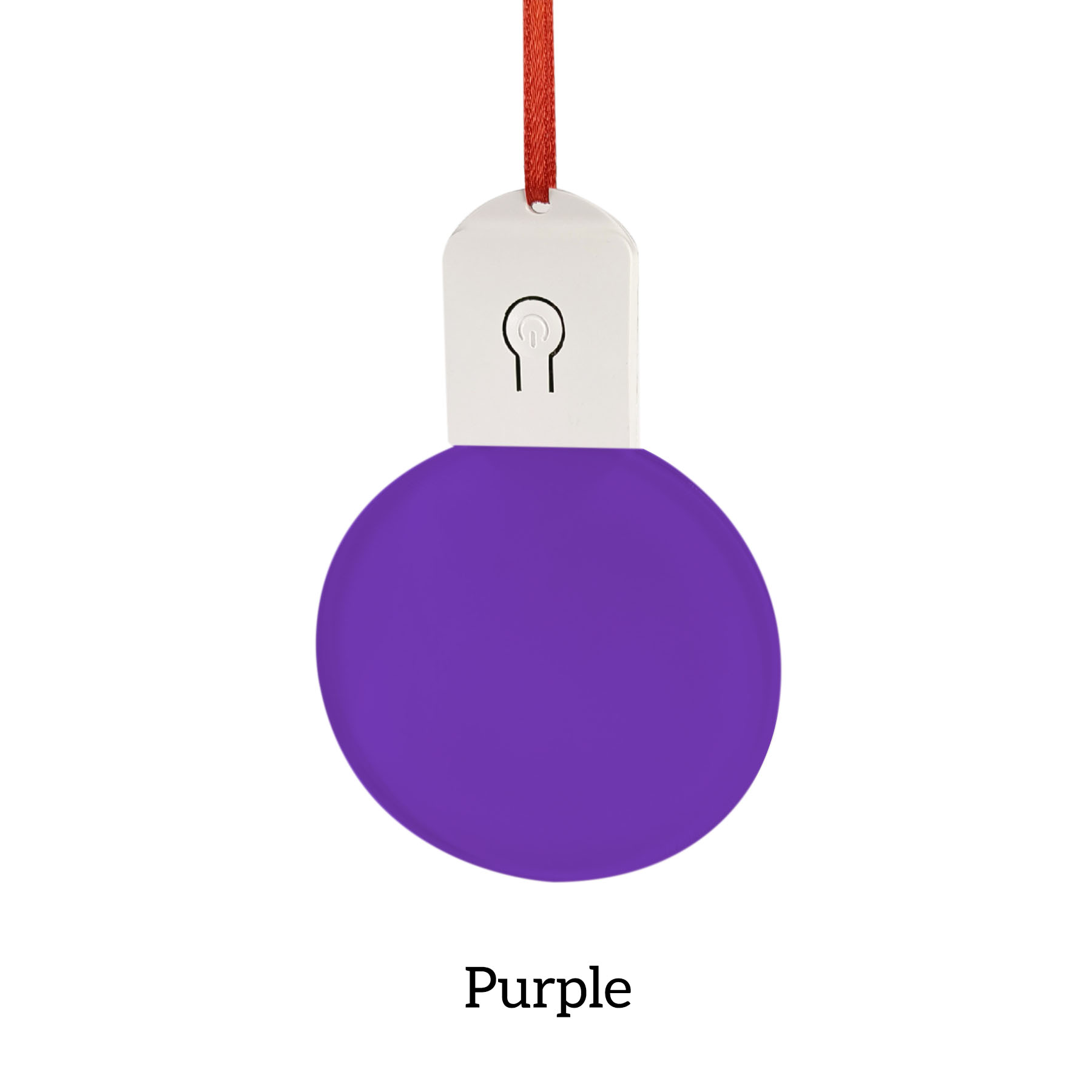 Free Shipping Full Color Christmas Illuminated Acrylic Round Ornament 59