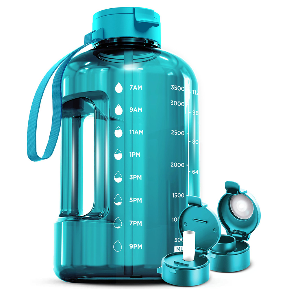 1 Gallon Water Bottle with Time Marker 4