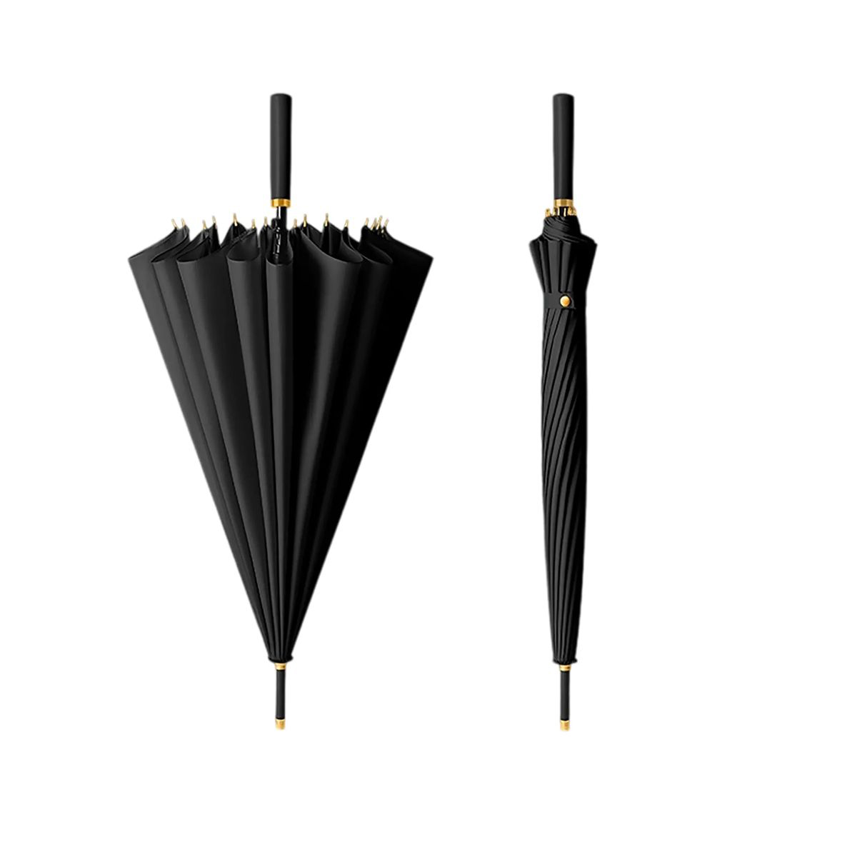 Percussion Cloth Umbrella with Comfortable Grip Handle 8