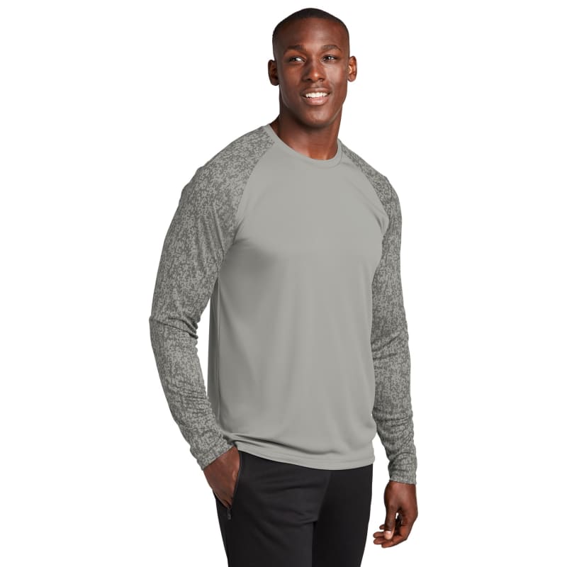 Sport-Tek Long Sleeve Digi Camo Tee. 4