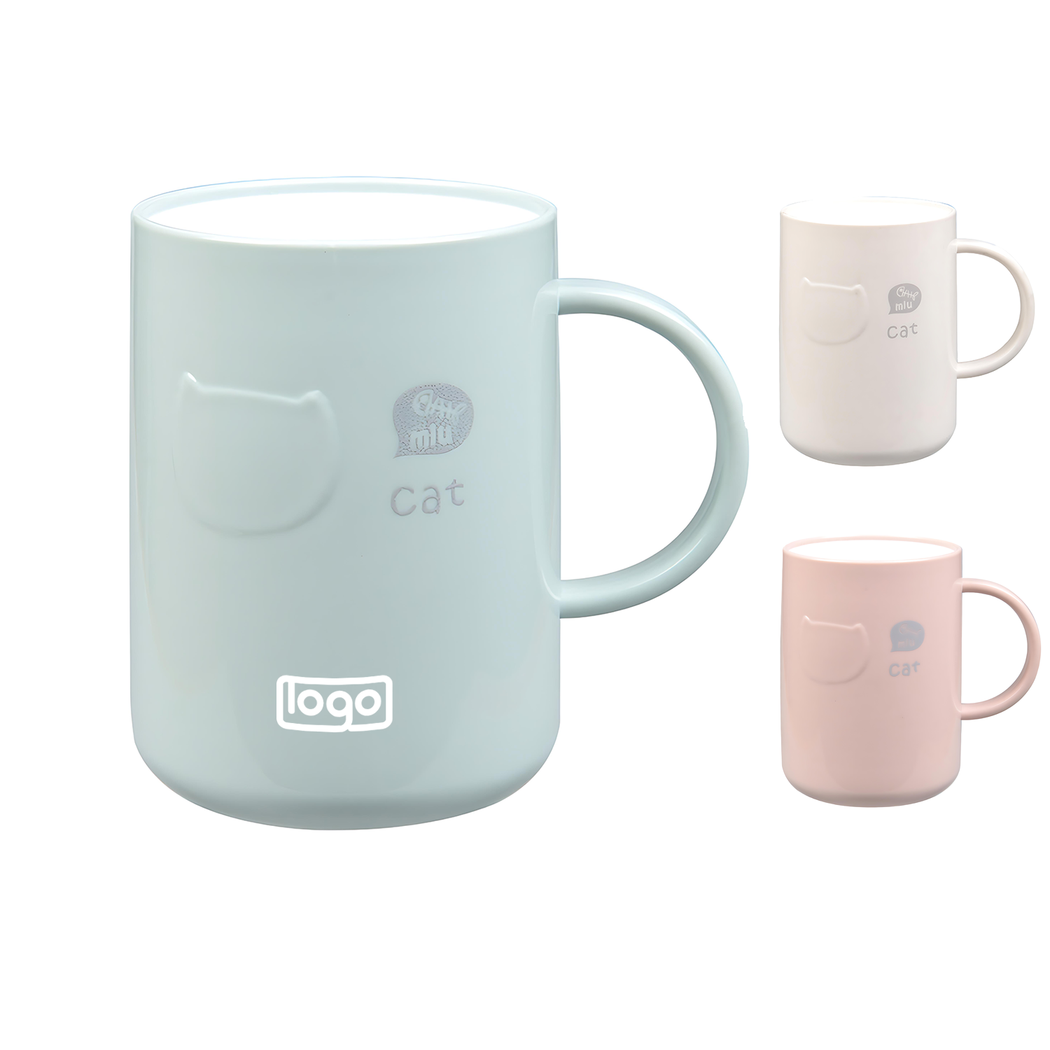 15oz Plastic Mouthwash Cup with Handle – BPA-Free 4