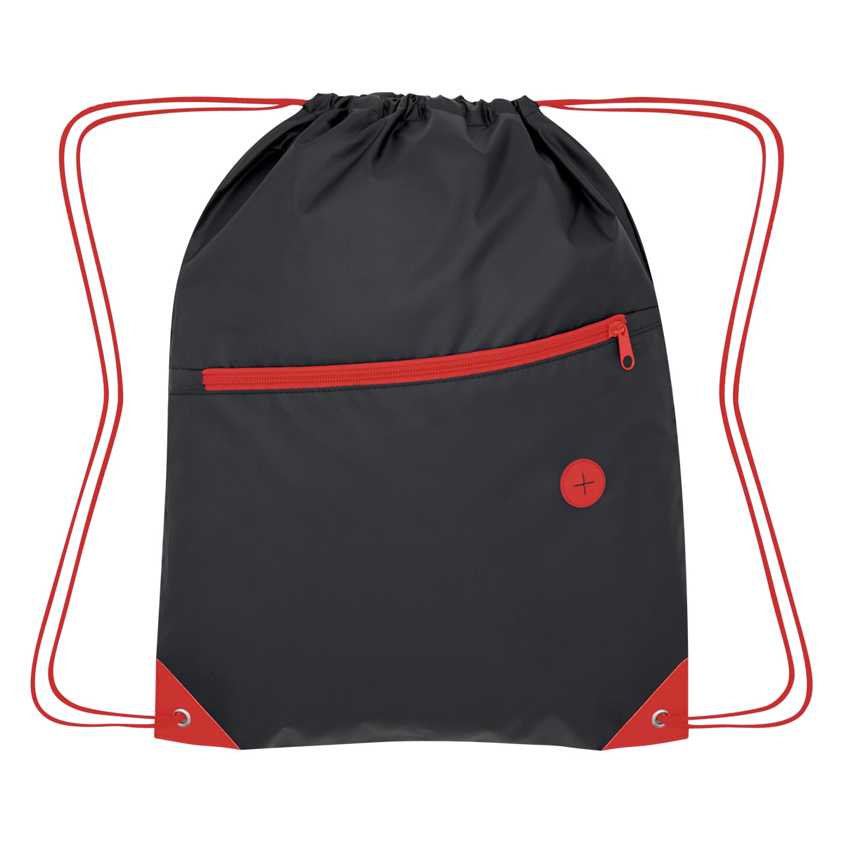 Color Pop Recycled Drawstring Bag 17