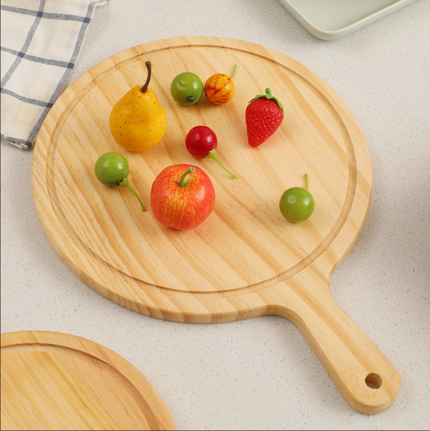 Wooden Pizza Cutting Board 3