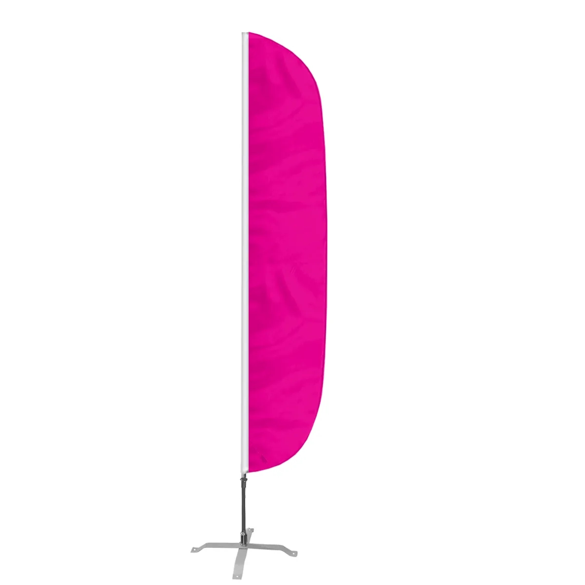 Blank 200D Nylon Feather Flags 17' x 3' 7