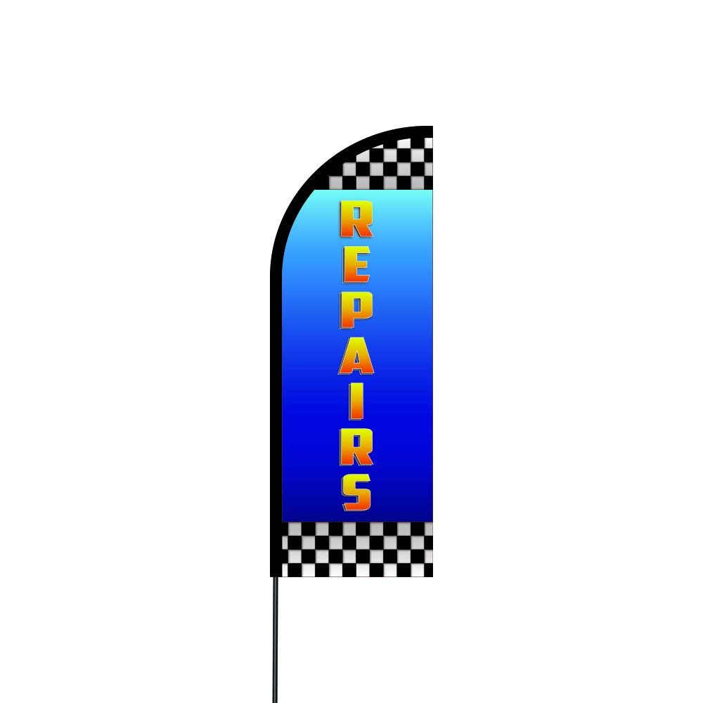 Repairs Flag Kit 14' Feet Feather Flag Sign Outdoor Banner 2