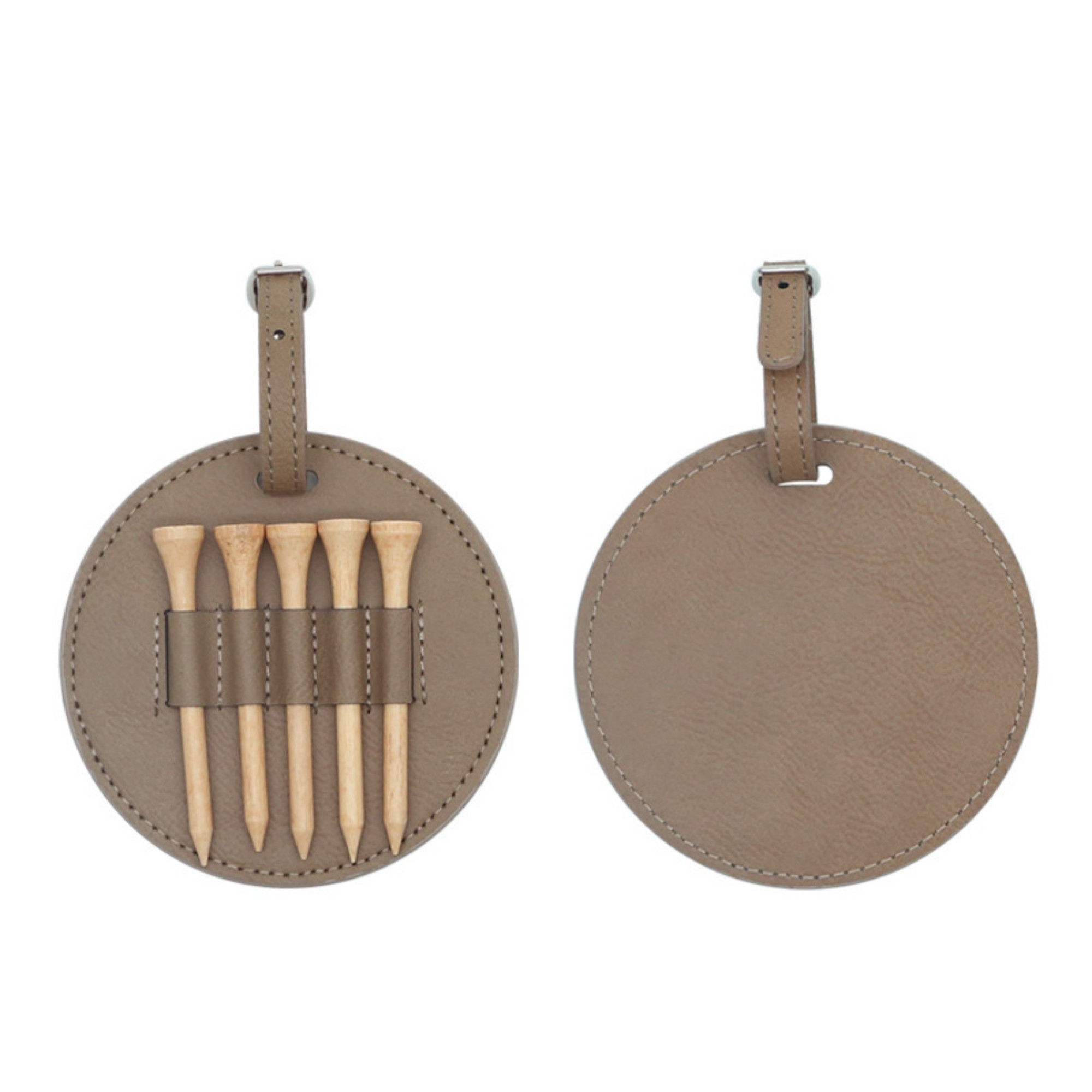 Golf Tee Holder With 5 Tees 8