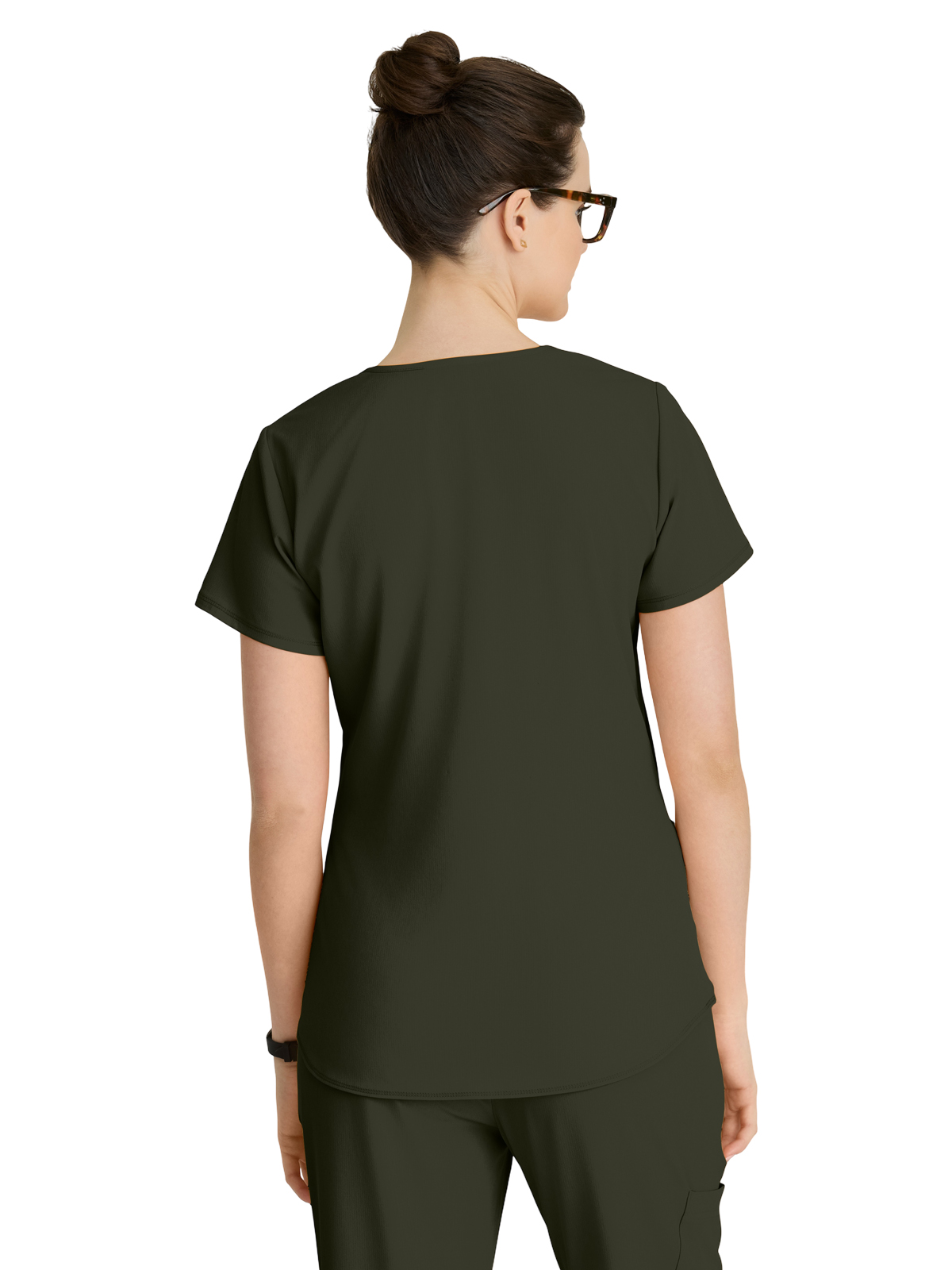 Skechers - Women's Three-Pocket Curved V-Neck Breeze Scrub Top 9
