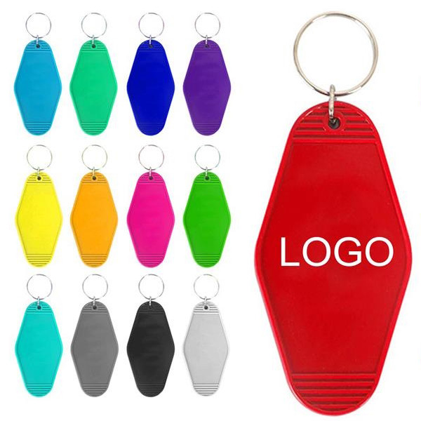 Motel Key Tag W/ Keyring 7