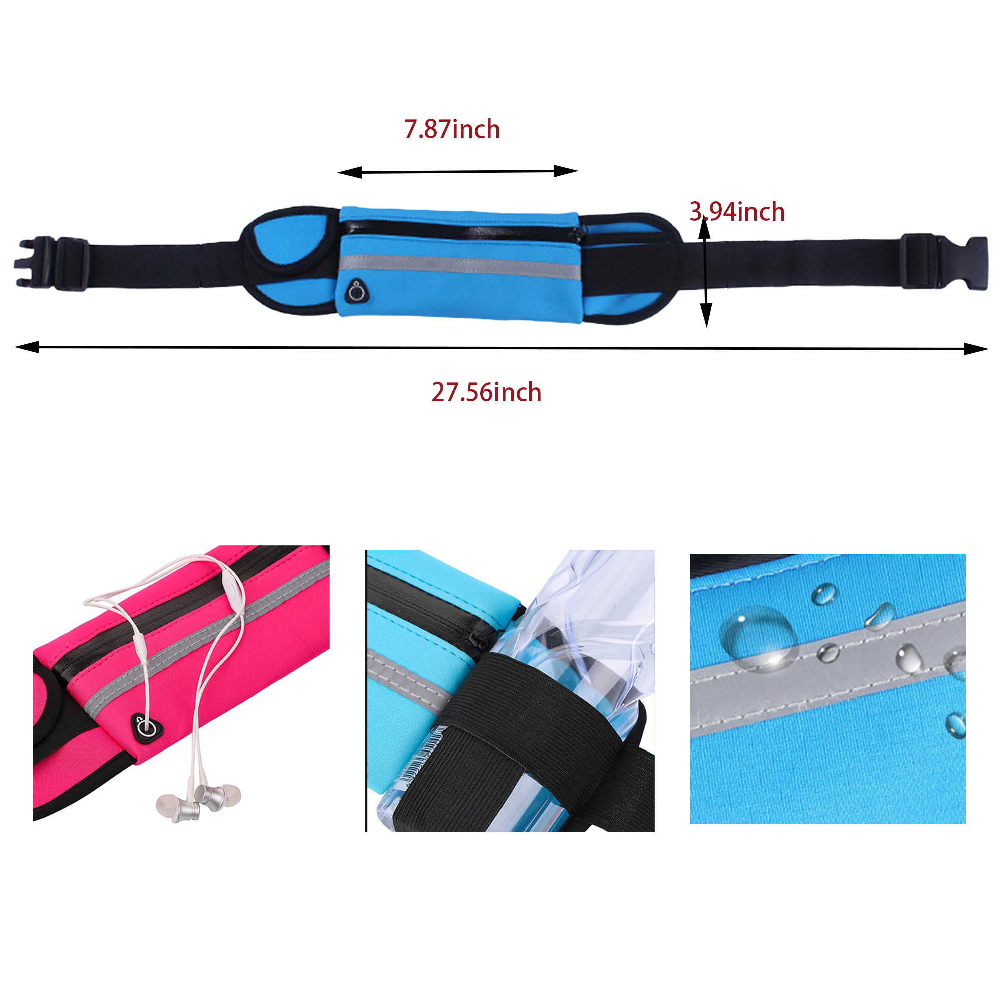 Workou Convenient and Portable Waist Bag 3