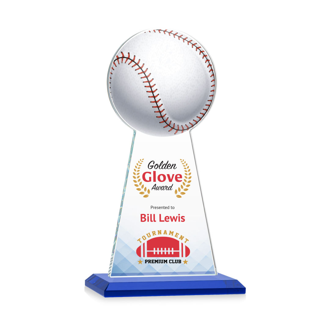 Edenwood Baseball VividPrint™ Award - Blue 6
