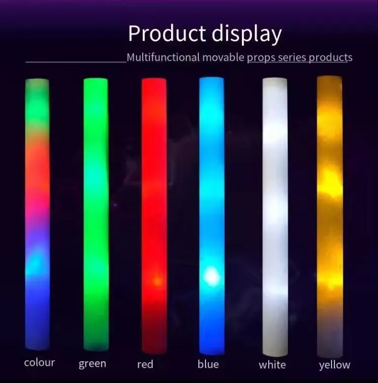 Light Up Foam Stick 8