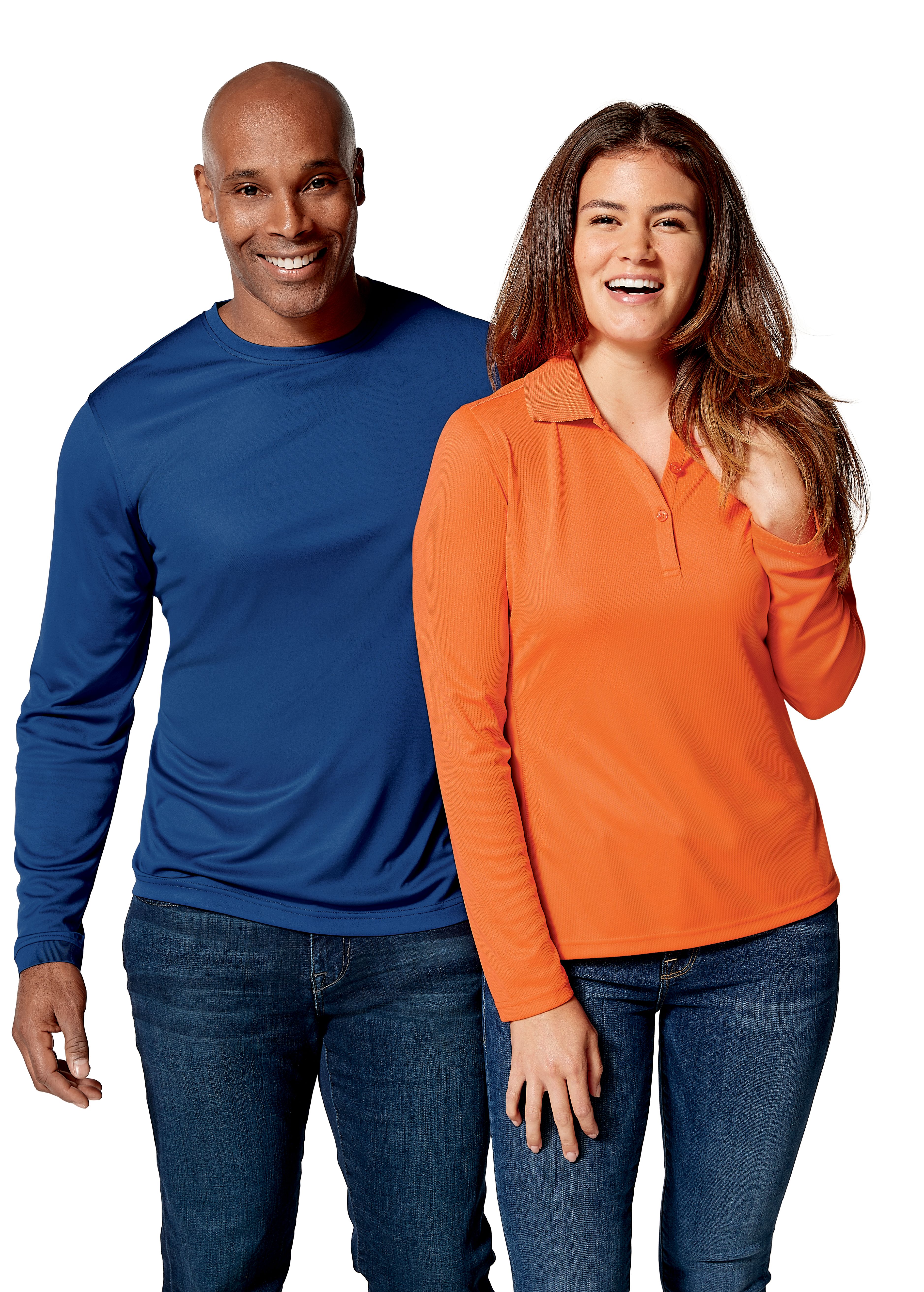 Clique Ice Pique Tech Womens Long Sleeve Polo 43
