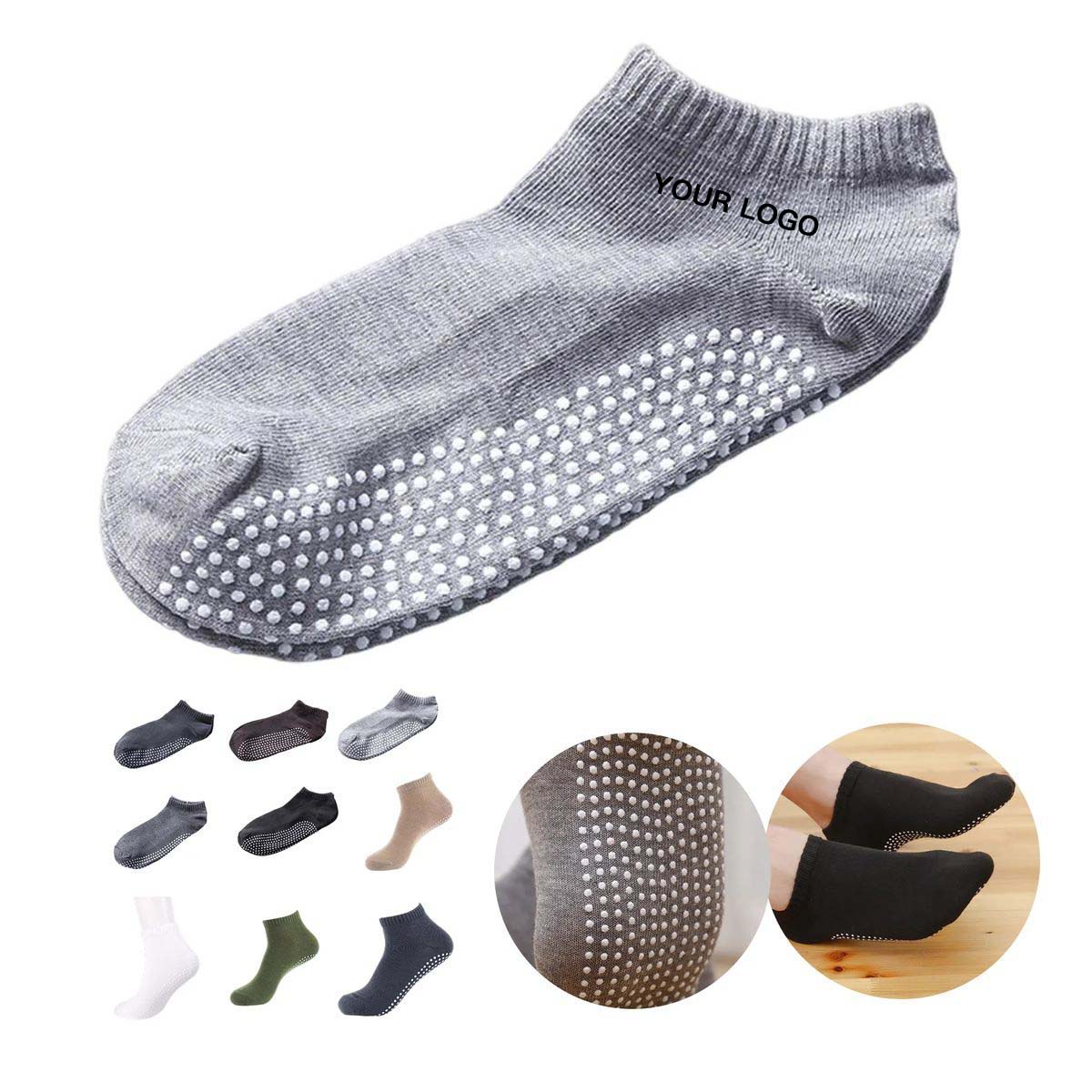 Comfortable Mens Yoga Socks for Practice 8
