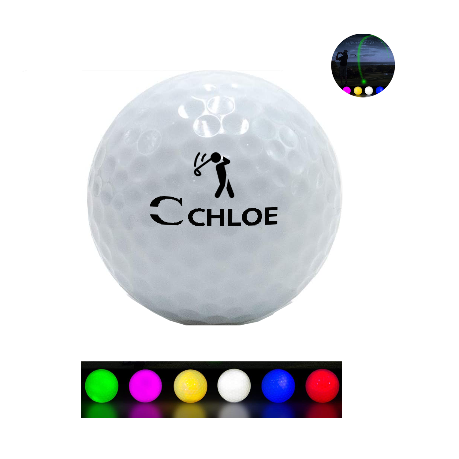 LED Golf Ball 1