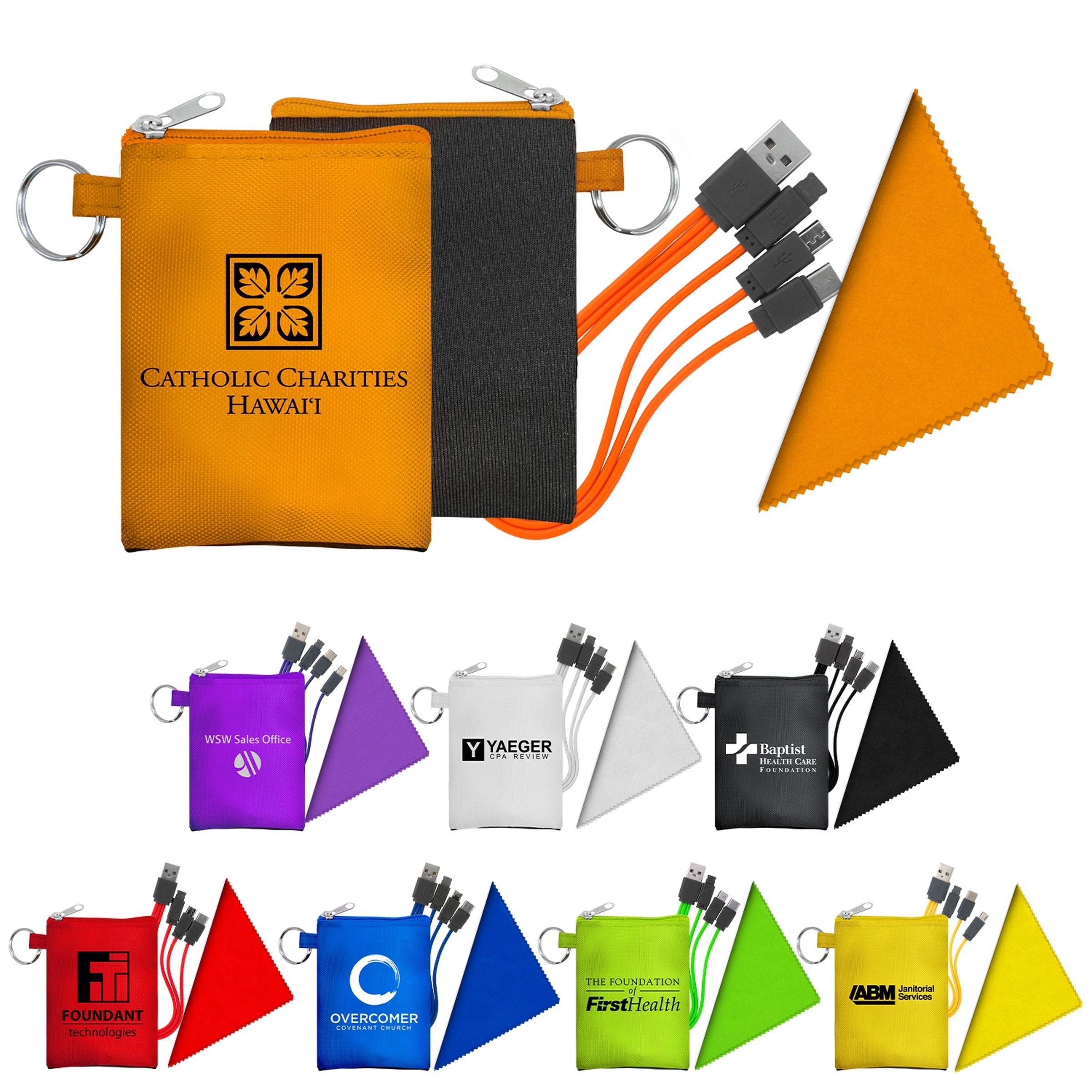 Tall Stretchy Cloth & Cable Set