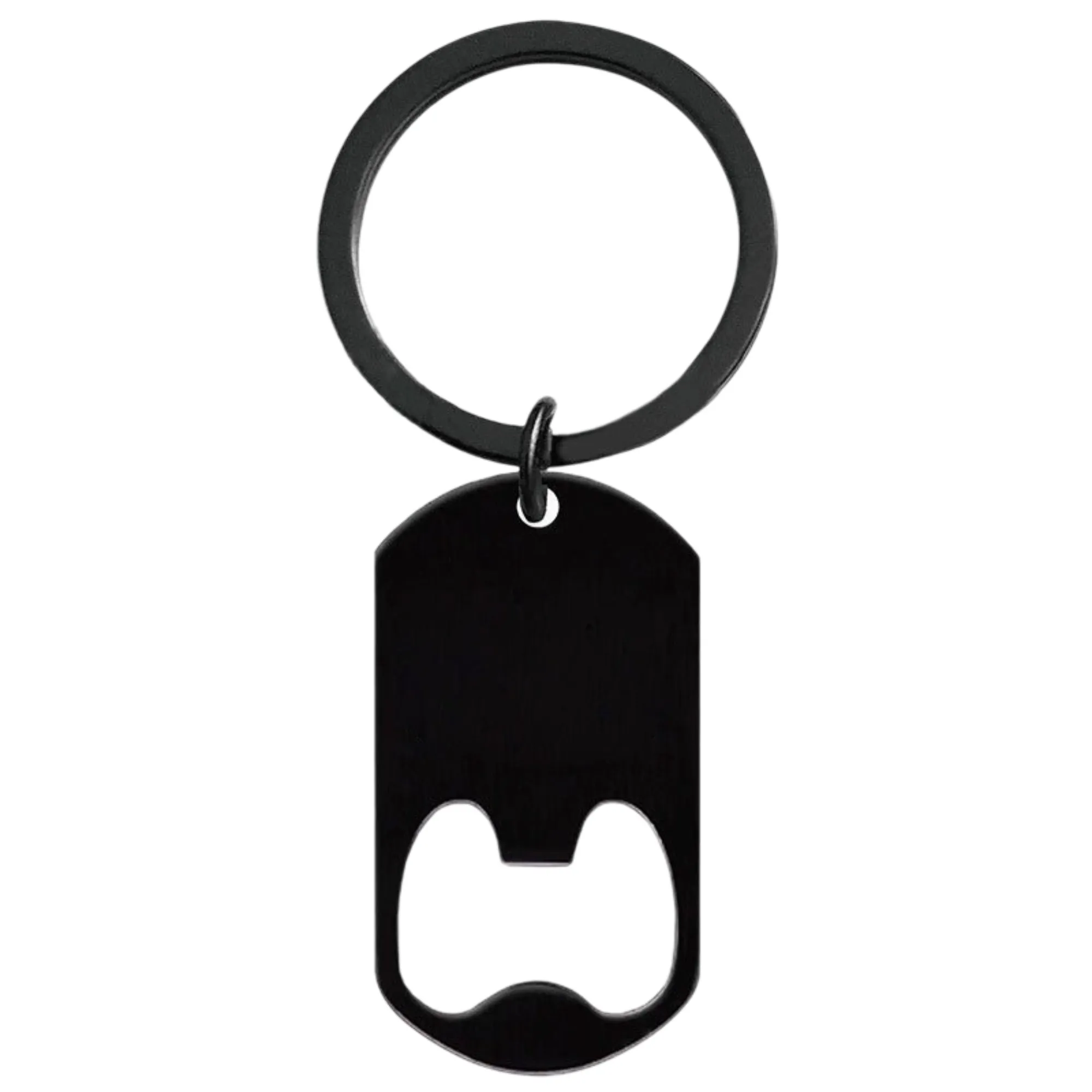 Metal Bottle Opener w/ Split KeyRing AttachmentProduct 3