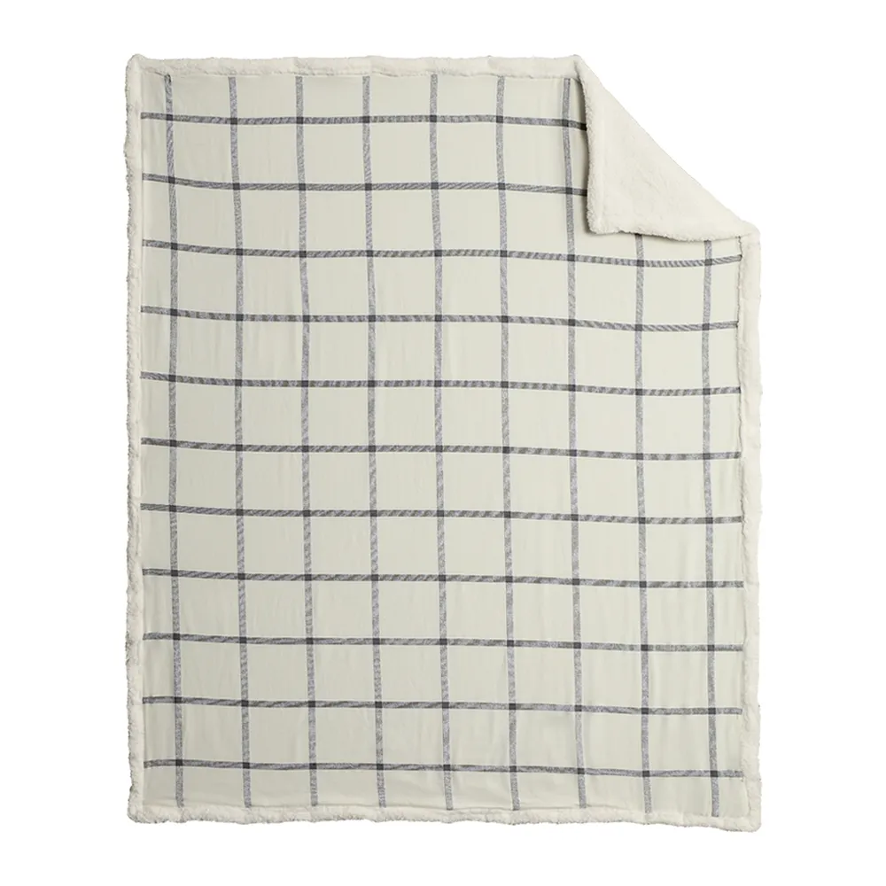 Port Authority Flannel Sherpa Blanket 3