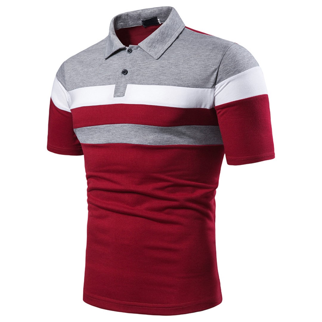Casual Short-Sleeved Men Lapel 6