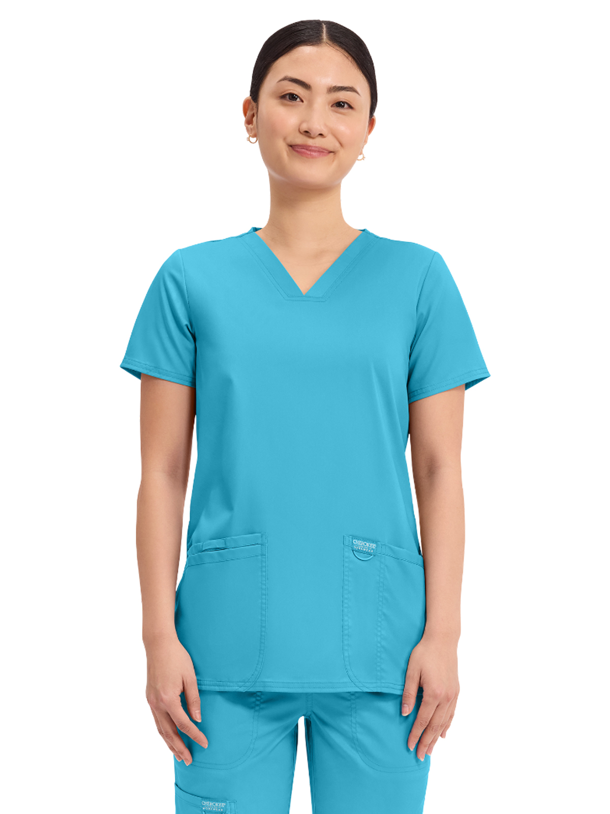 Cherokee - Workwear Revolution - Women's 3-Pocket V-Neck Top 50