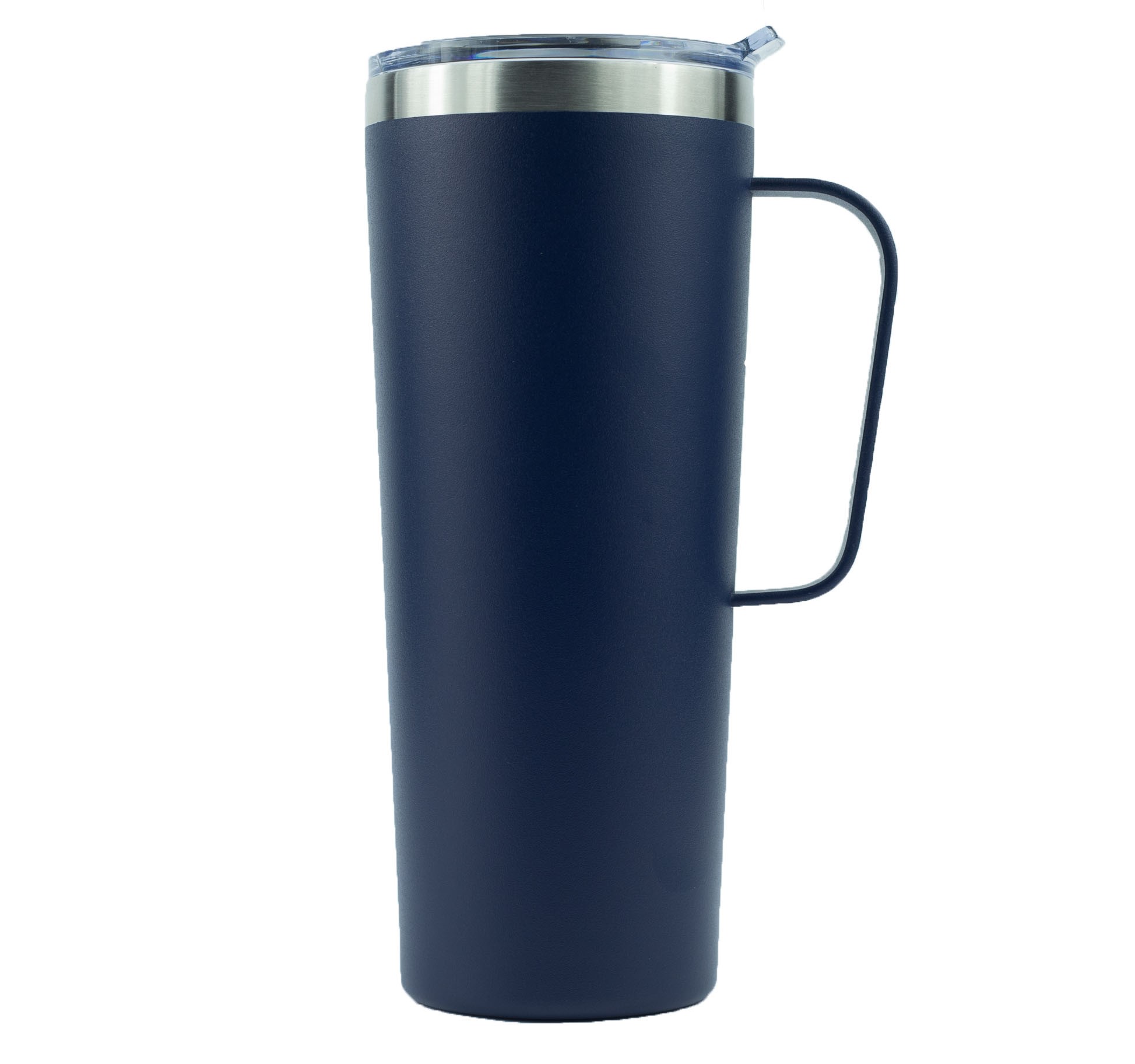 Marin 28oz Double Wall Stainless Steel Vacuum Tumbler with Handle (Blue)
