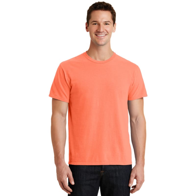 Port & Company Beach Wash Garment-Dyed Tee. 145