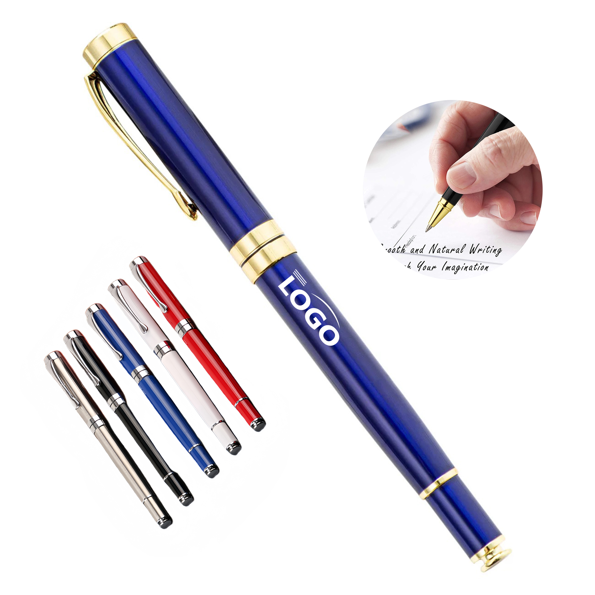 Customizable Metal Signature Pen with Logo 1