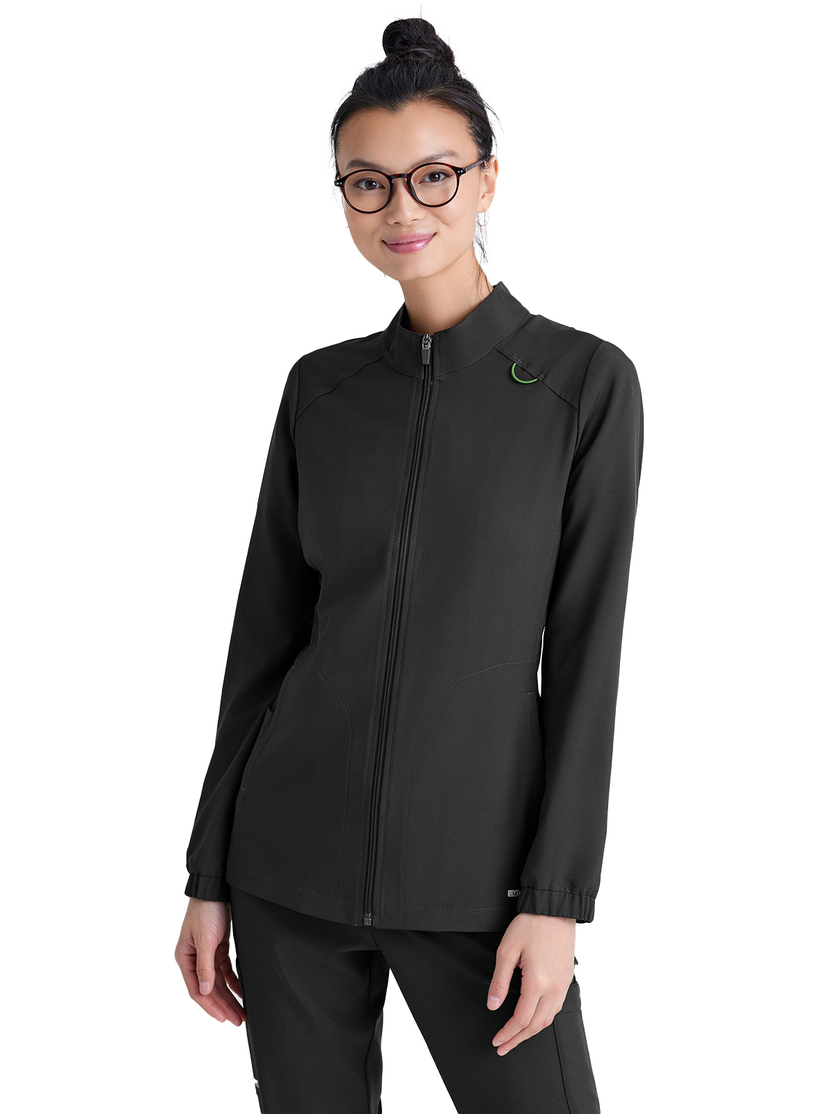 Grey's Anatomy Evolve Stretch - Women's Three-Pocket Virtue Warm-Up Scrub Jacket 49