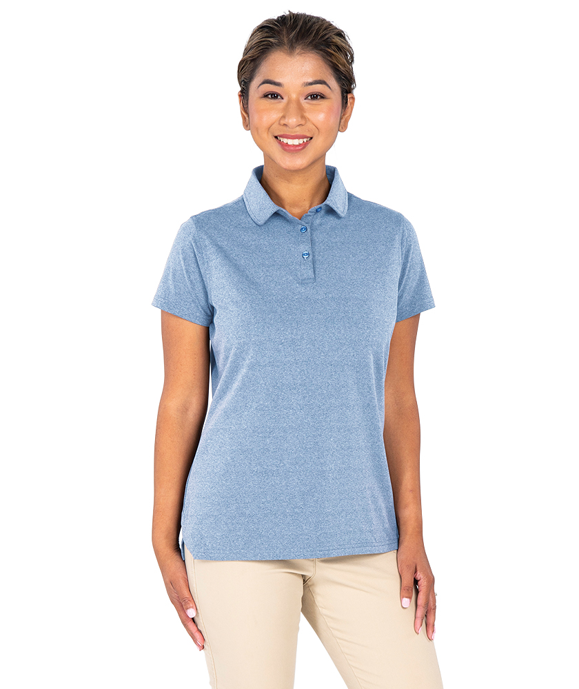 Women's Heathered Eco-Logic Stretch Polo 53