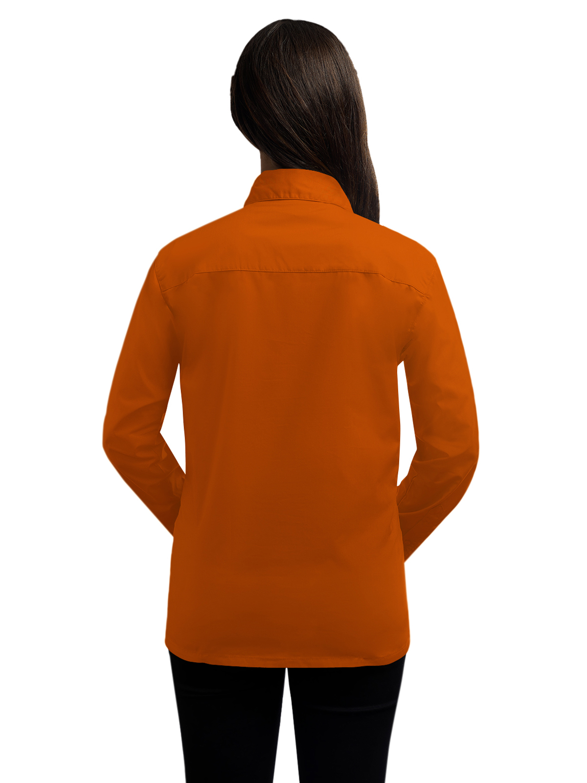 Blue Generation - Women's Pocketless Long Sleeve Superblend Poplin Shirt 88
