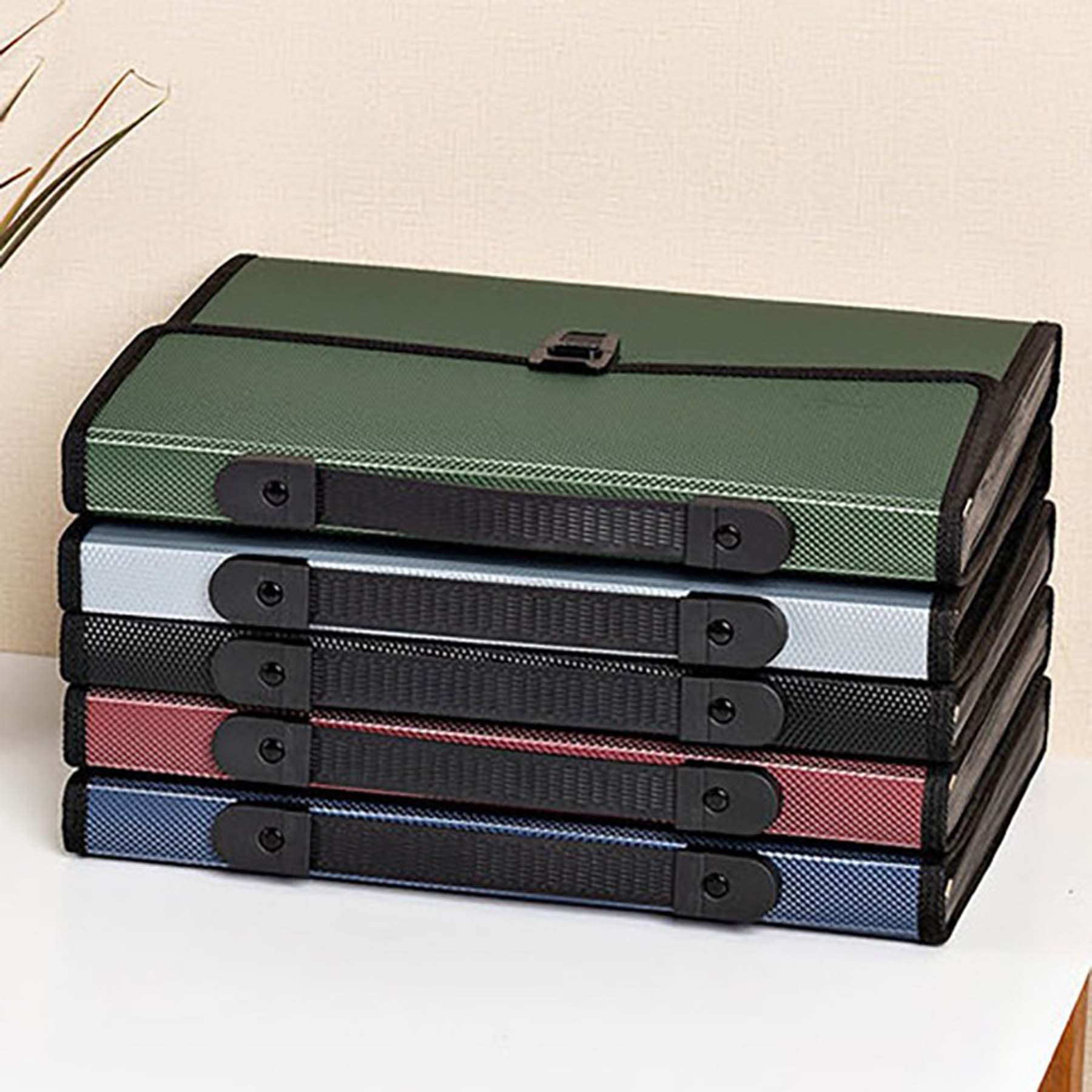 Expandable A4 Document Organizer with 13 Pockets 4