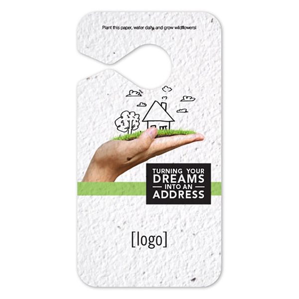 Seed Paper Door Hanger 3