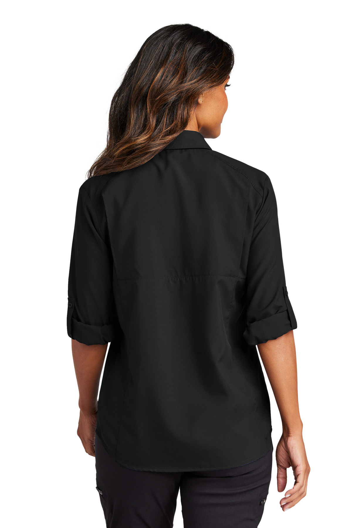 Port Authority Women's Long Sleeve UV Daybreak Shirt LW960 18