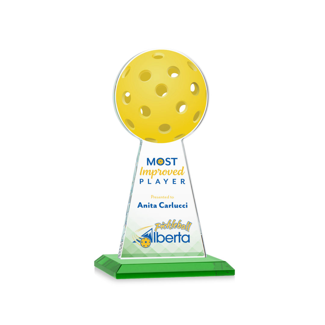 Edenwood Pickleball VividPrint™ Award - Green 3