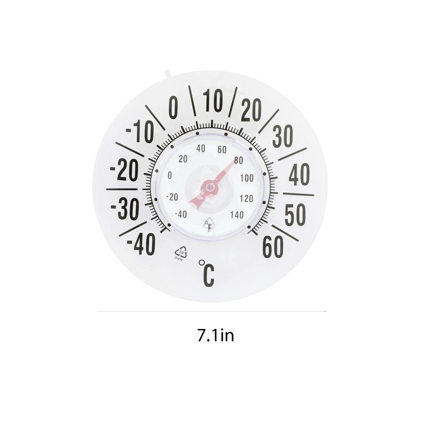 Window Thermometer Home Use High Precision 4