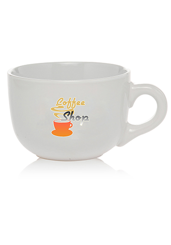 18 oz. Ceramic Cappuccino Mugs 9