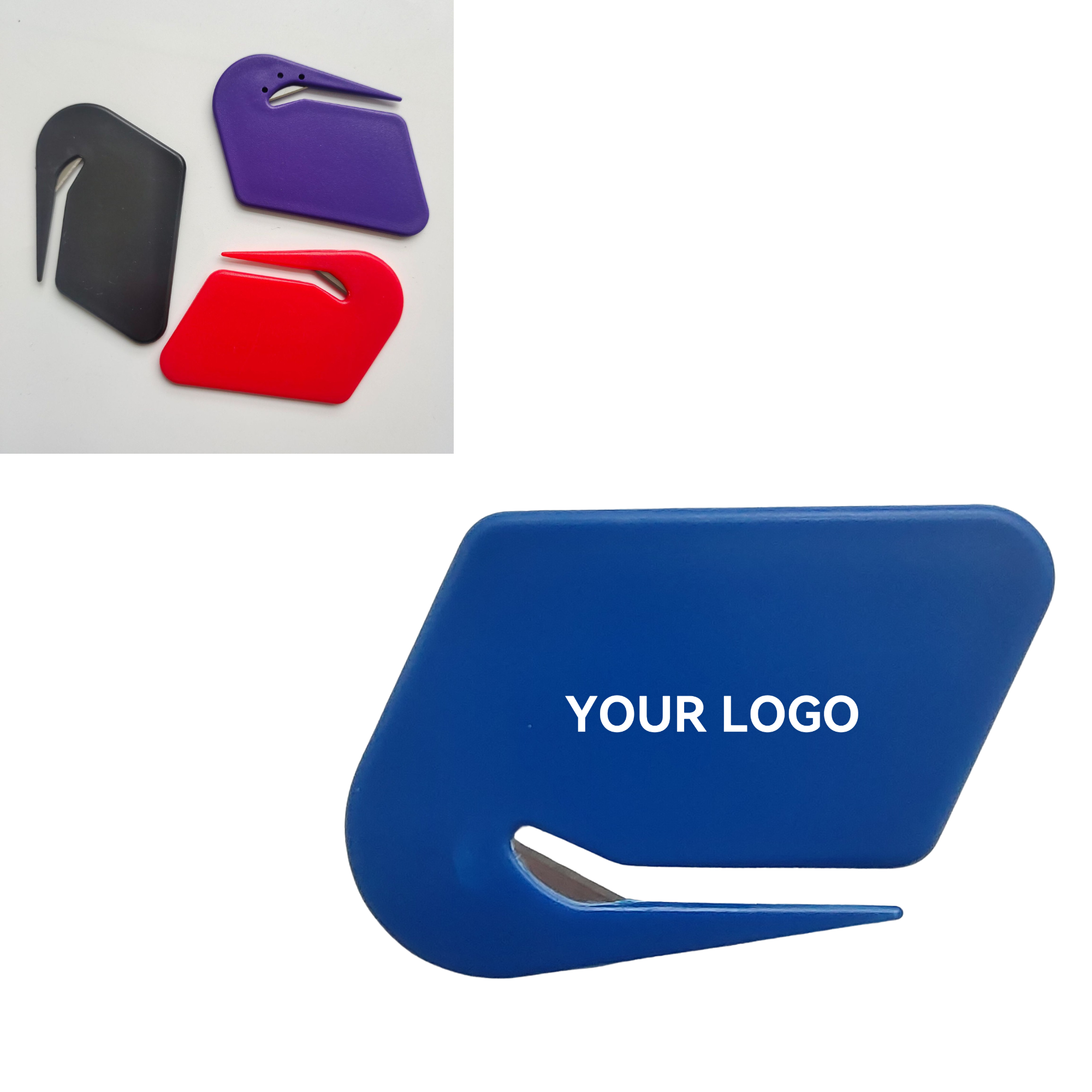 Lightweight Plastic Letter Opener for Office 2