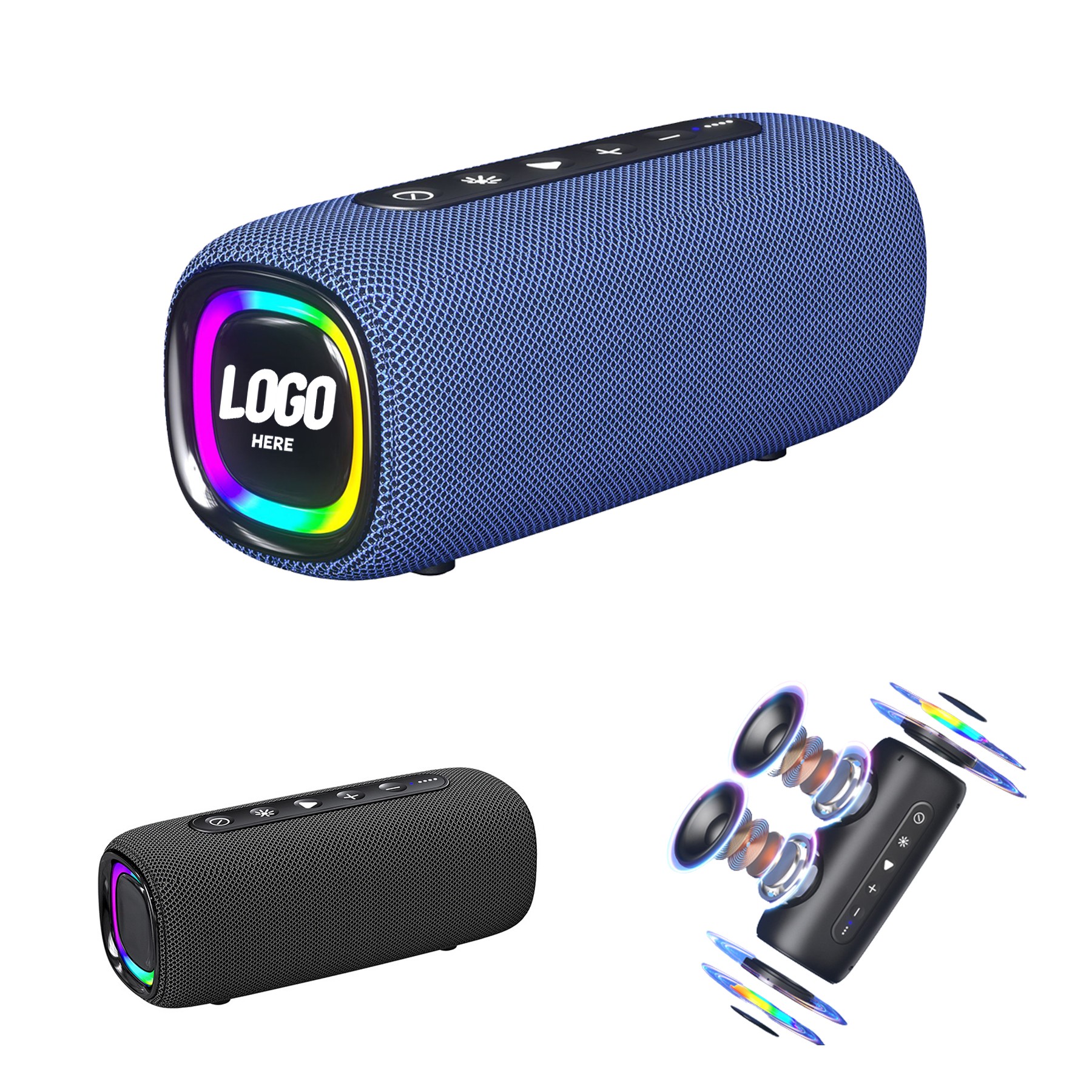 IPX6 Waterproof Portable Bluetooth Speaker