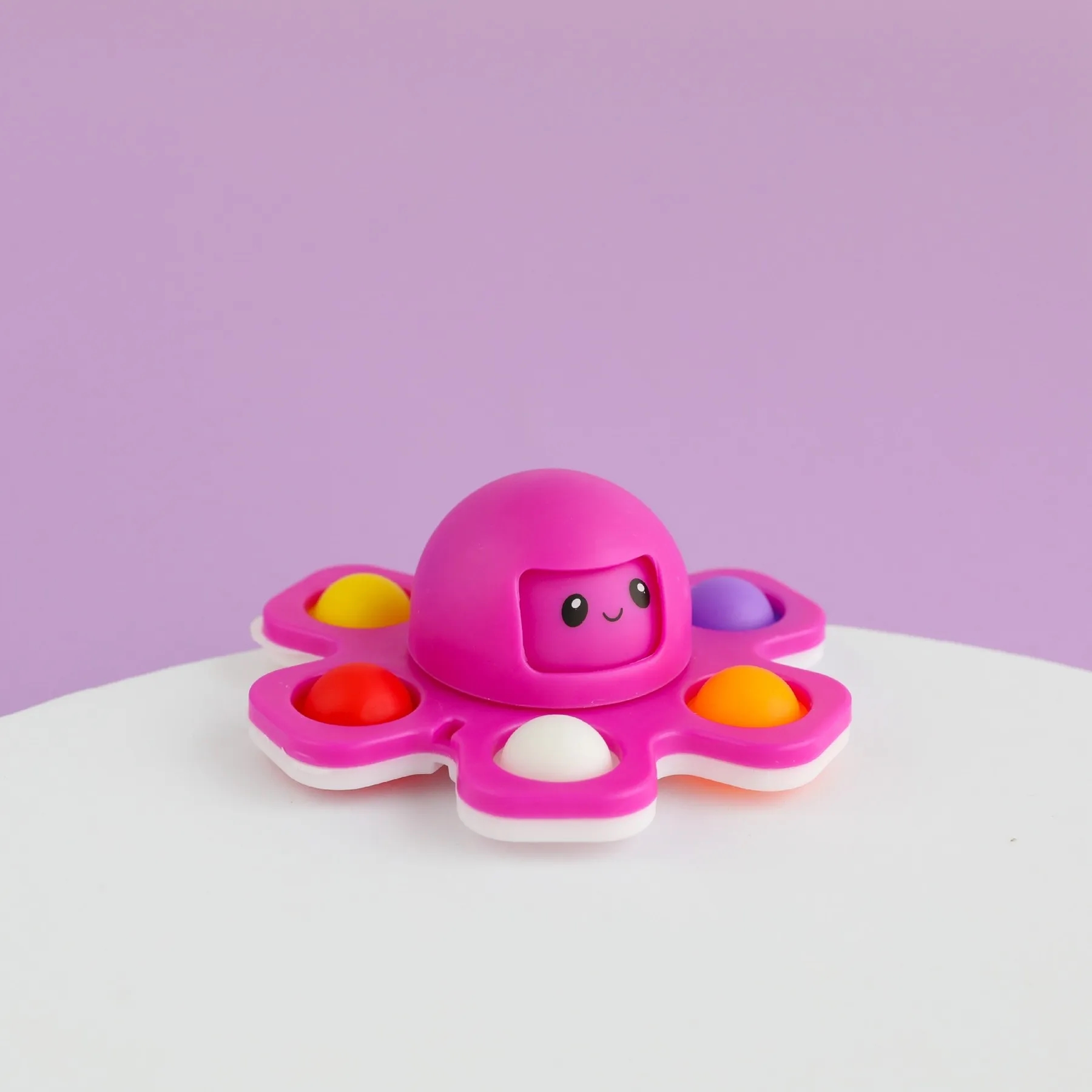 Fidget Spinner Face Changing Octopus Pop Toy 7