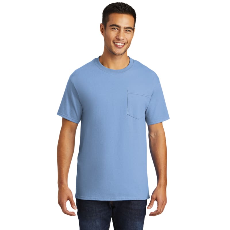 Port & Company - Tall Essential Pocket Tee. 64