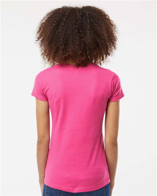 Women's Fine Jersey V-Neck T-Shirt - 214 17