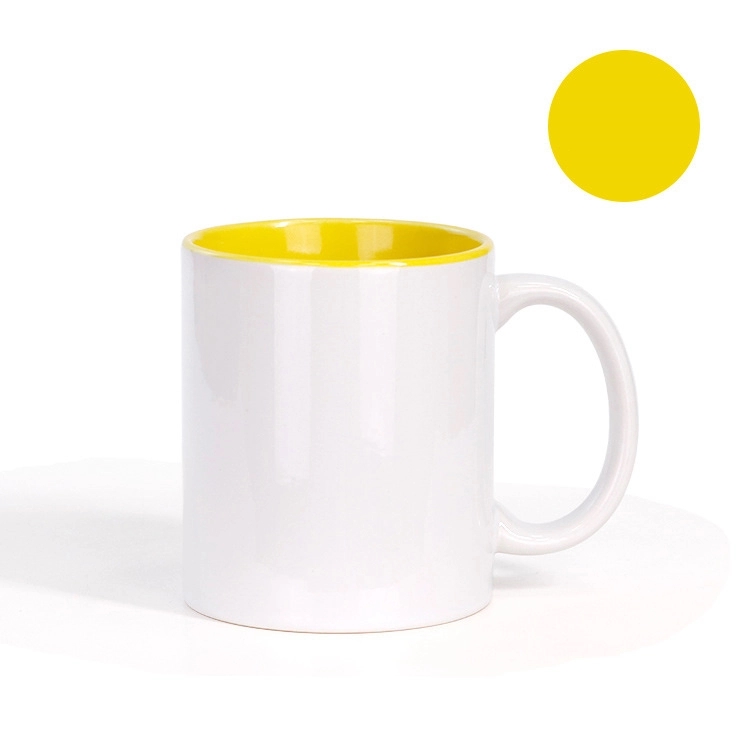 Two-Tone Full Color 11 oz Sublimation Ceramic Coffee Mug 6