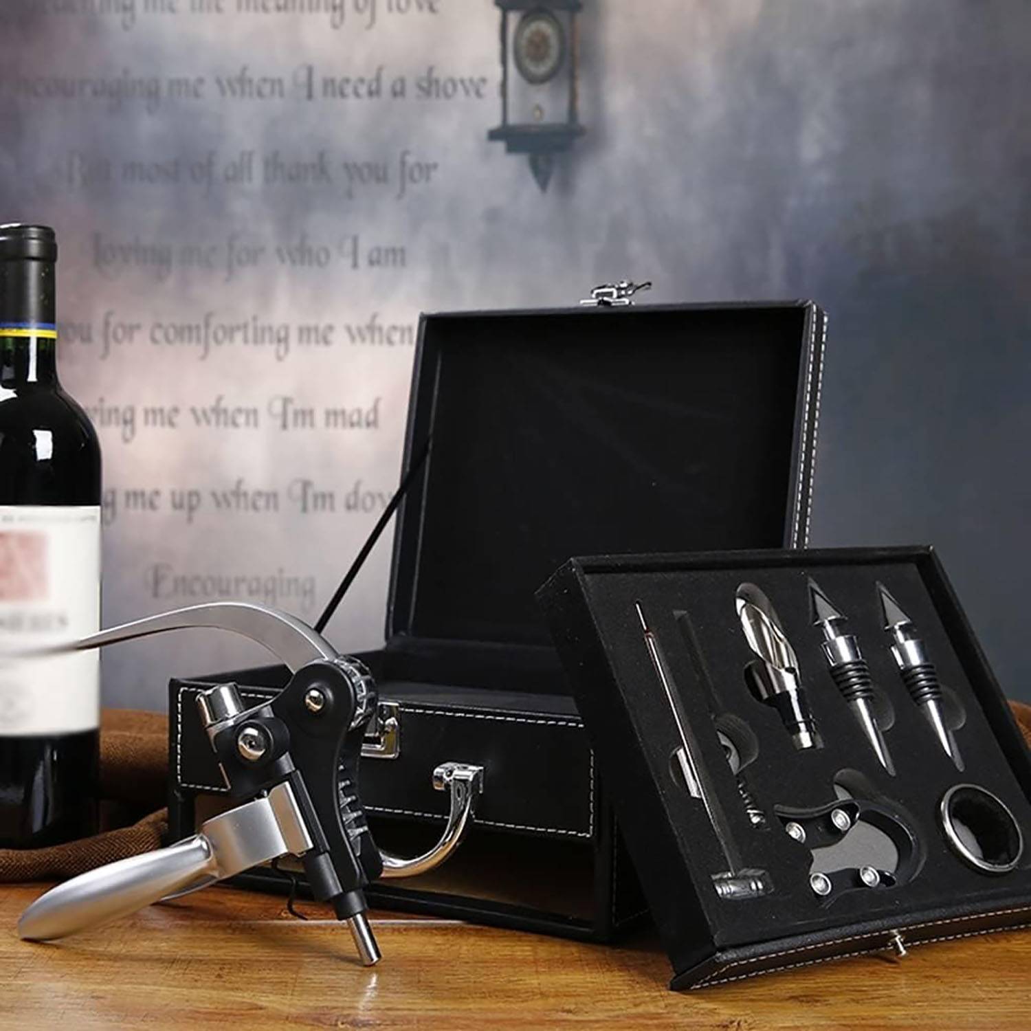 Rabbit Corkscrew Wine Bottle Opener Set for Restaurant 3