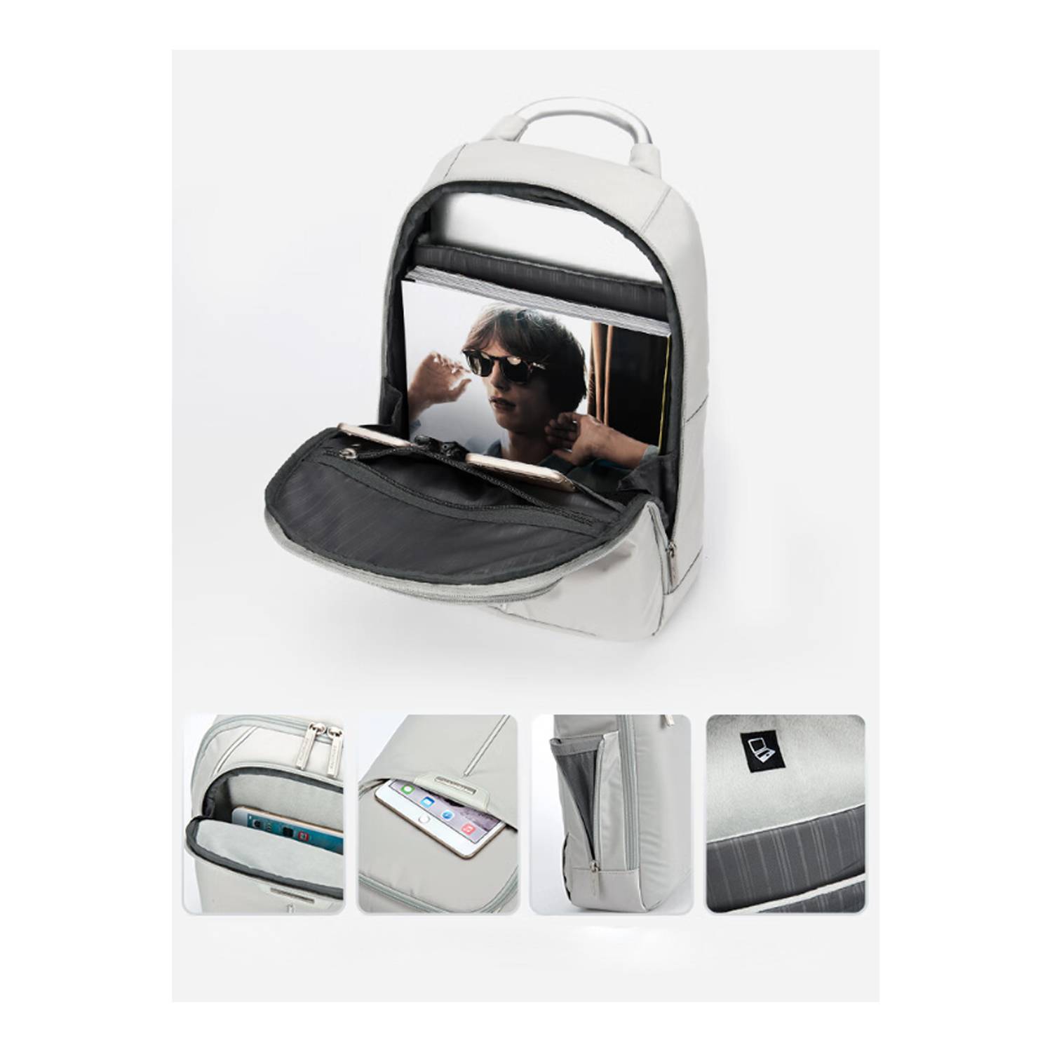 New Nylon Computer Backpack 4