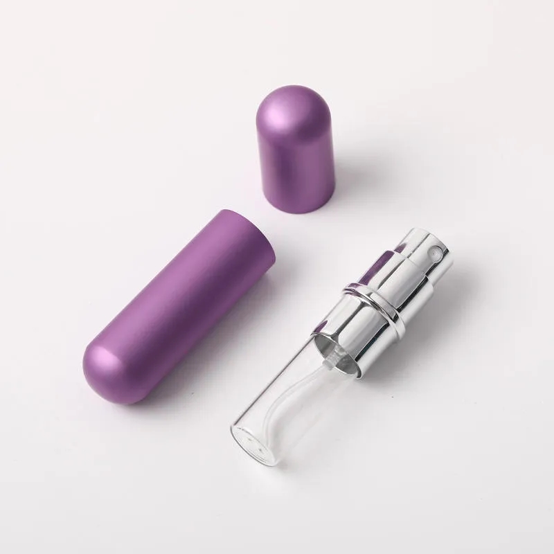 Multicolor Refillable Perfume Bottle with 5 mL Travel Size 11