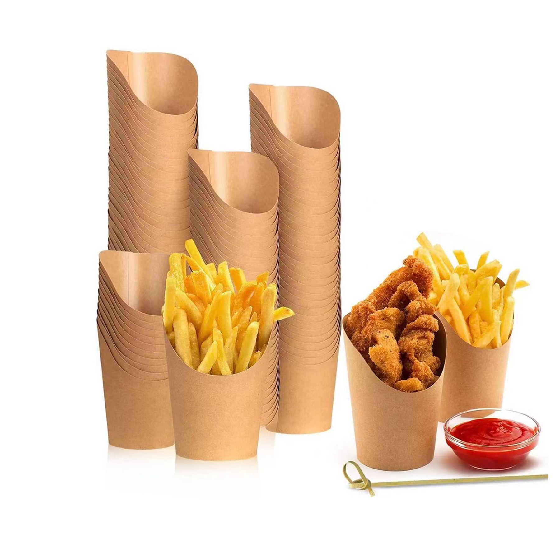 Disposable French Fry Cups Charcuterie 3