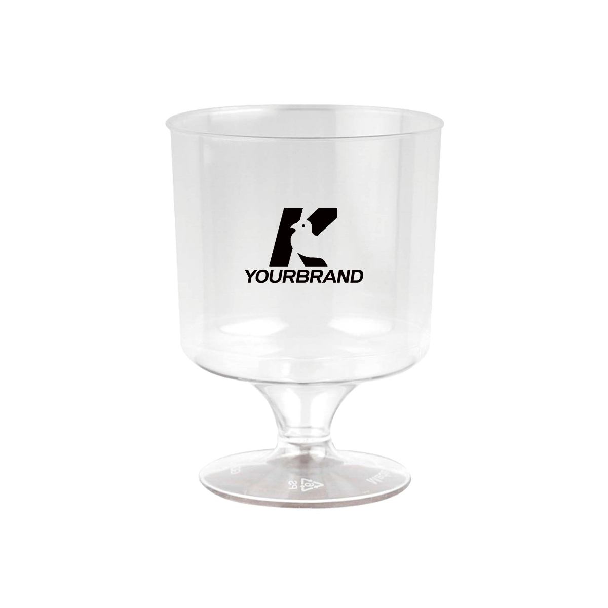 5oz Clear Disposable Plastic Dessert Cup Goblets for Party 1