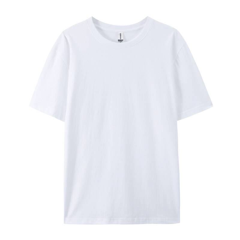 Crew neck 5.3oz 180GSM 100% Cotton T-shirts 6