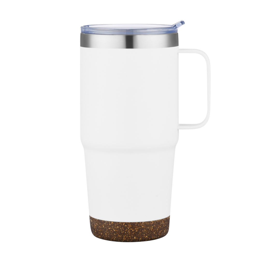 Akira Travel Mug w/Cork Bottom - 24oz 5