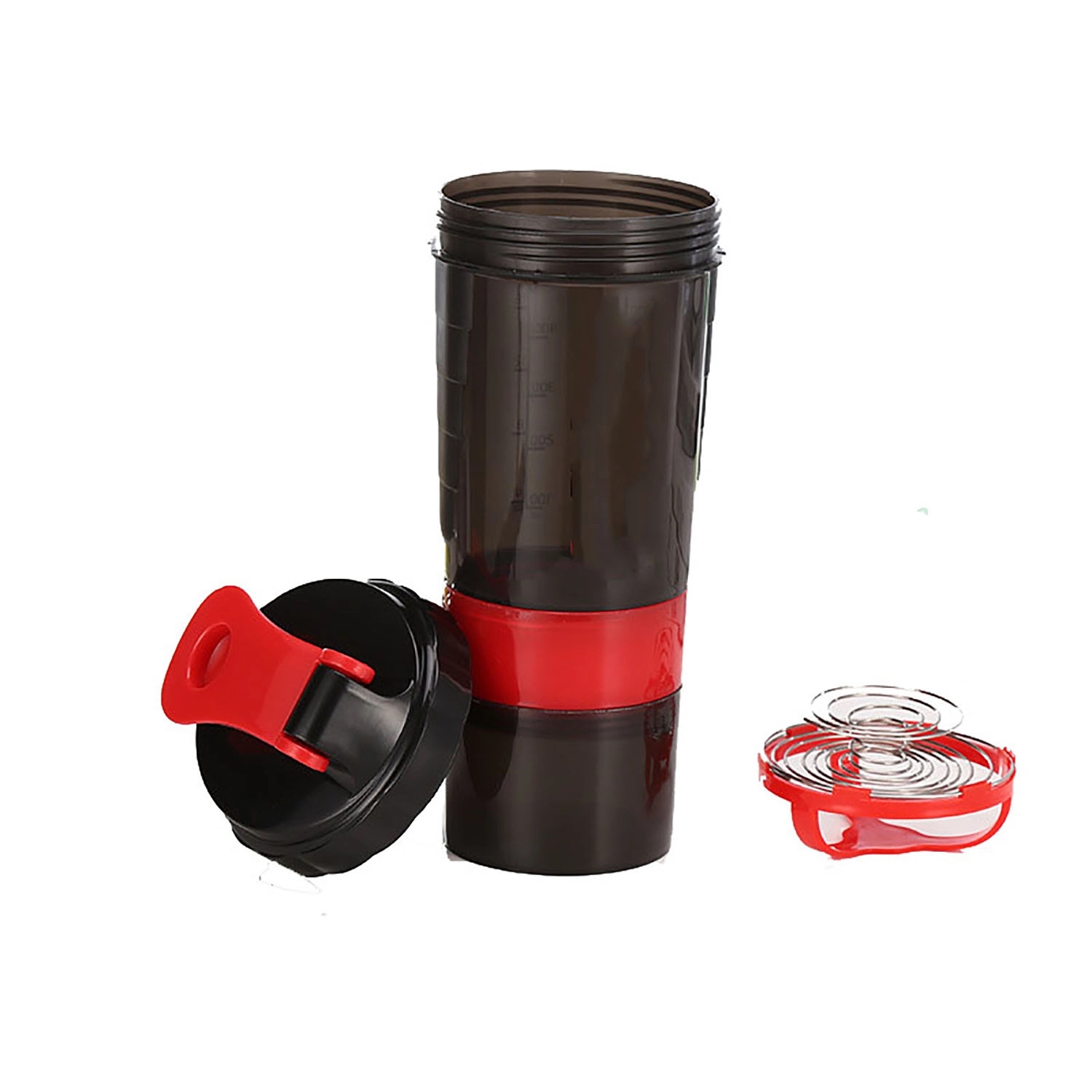 18 Oz Shake Bottle With Storage 2