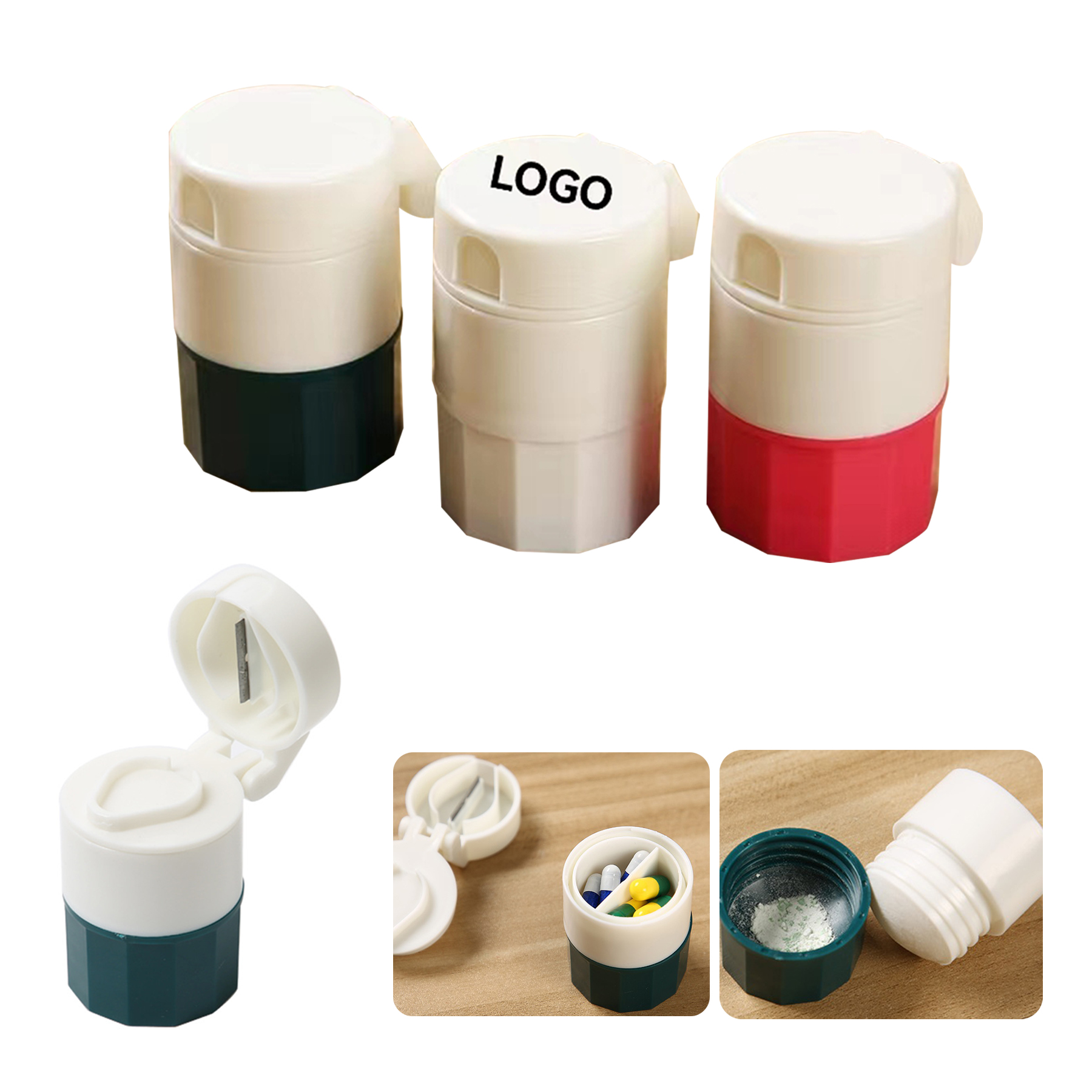 4 In 1 Portable Pill Box 1